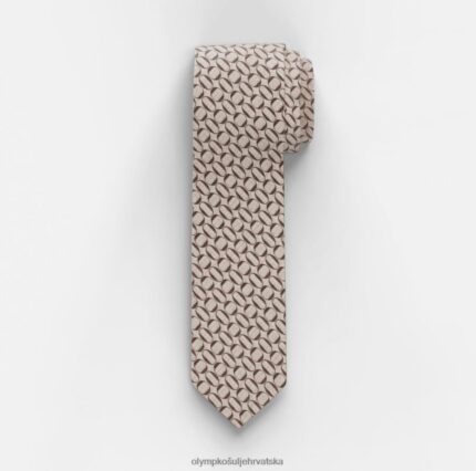 kravata slim 6,5 cm, taupe OLYMP FZJ6Z2256 pribor