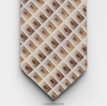 kravata slim 6,5 cm, taupe OLYMP FZJ6Z2263 pribor - Image 2