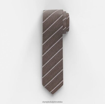 kravata slim 6,5 cm, taupe OLYMP FZJ6Z2286 pribor