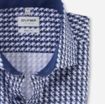 level five fit, poslovna košulja, royal kent, marine OLYMP FZJ6Z450 odjeća - Image 2