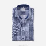 level five fit, poslovna košulja, royal kent, marine OLYMP FZJ6Z450 odjeća