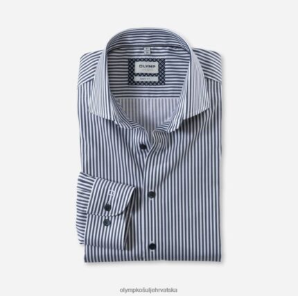 level five fit, poslovna košulja, royal kent, marine OLYMP FZJ6Z581 odjeća