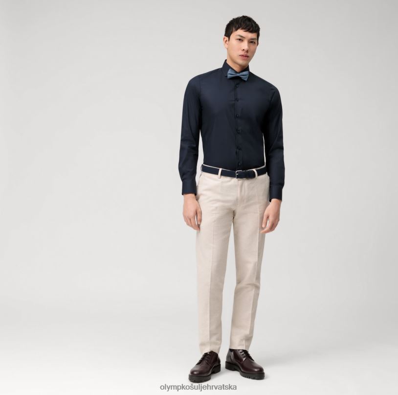 level five fit, poslovna košulja, royal kent, marine OLYMP FZJ6Z641 odjeća - Image 2