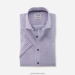level five fit, poslovna košulja, royal kent, rose OLYMP FZJ6Z516 odjeća