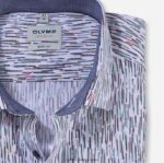 level pet uz tijelo, poslovna košulja, moderni kent, smaragd OLYMP FZJ6Z714 odjeća - Image 2