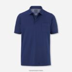 ležeran moderan kroj, polo, indigo OLYMP FZJ6Z2069 odjeća