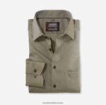 luxor comfort fit, poslovna košulja, new kent, limeta zelena OLYMP FZJ6Z1661 odjeća