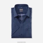 luxor comfort fit, poslovna košulja, new kent, marine OLYMP FZJ6Z1478 odjeća