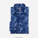 luxor comfort fit, poslovna košulja, new kent, marine OLYMP FZJ6Z1492 odjeća