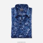 luxor comfort fit, poslovna košulja, new kent, marine OLYMP FZJ6Z1596 odjeća