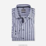 luxor comfort fit, poslovna košulja, new kent, marine OLYMP FZJ6Z1653 odjeća
