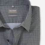 luxor comfort fit, poslovna košulja, new kent, maslinasta OLYMP FZJ6Z1657 odjeća - Image 2