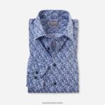 luxor comfort fit, poslovna košulja, novi kent, plava OLYMP FZJ6Z1656 odjeća