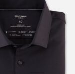 Ne. six 24/7 super slim, poslovna košulja, moderni kent, crna OLYMP FZJ6Z61 odjeća - Image 2