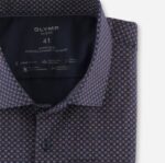 Ne. six 24/7 super slim, poslovna košulja, moderni kent, crvena OLYMP FZJ6Z74 odjeća - Image 2