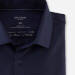 Ne. six 24/7 super slim, poslovna košulja, moderni kent, marine OLYMP FZJ6Z54 odjeća - Image 2