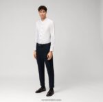 Ne. six 24/7 super slim, poslovna košulja, podignuti ovratnik, bijela OLYMP FZJ6Z208 odjeća - Image 2