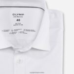 Ne. six 24/7 super slim, poslovna košulja, urban kent, bijela OLYMP FZJ6Z121 odjeća - Image 2