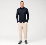 Ne. six 24/7 super slim, poslovna košulja, urban kent, marine OLYMP FZJ6Z55 odjeća - Image 2