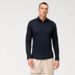 Ne. six 24/7 super slim, poslovna košulja, urban kent, marine OLYMP FZJ6Z55 odjeća