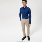 Ne. six 24/7 super slim, poslovna košulja, urban kent, royal OLYMP FZJ6Z38 odjeća - Image 2