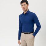 Ne. six 24/7 super slim, poslovna košulja, urban kent, royal OLYMP FZJ6Z38 odjeća