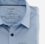 Ne. six 24/7 super slim, poslovna košulja, urban kent, svijetloplava OLYMP FZJ6Z37 odjeća - Image 2
