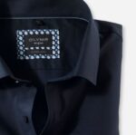 Ne. six super slim, poslovna košulja, dugi rukavi ekstra dugi, moderni kent, ponoćno plava OLYMP FZJ6Z314 odjeća - Image 2