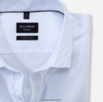 Ne. six super slim, poslovna košulja, moderni kent, bijela OLYMP FZJ6Z239 odjeća - Image 2