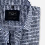 Ne. six super slim, poslovna košulja, moderni kent, marine OLYMP FZJ6Z256 odjeća - Image 2