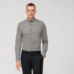 Ne. six super slim, poslovna košulja, moderni kent, maslinasta OLYMP FZJ6Z113 odjeća