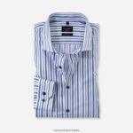 Ne. six super slim, poslovna košulja, royal kent, marine OLYMP FZJ6Z241 odjeća
