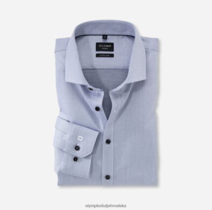 Ne. six super slim, poslovna košulja, royal kent, srebrno siva OLYMP FZJ6Z255 odjeća