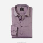 Ne. six super slim, poslovna košulja, urban kent, chianti OLYMP FZJ6Z136 odjeća