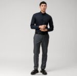 Ne. six super slim, poslovna košulja, urban kent, marine OLYMP FZJ6Z140 odjeća - Image 2
