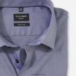 Ne. six super slim, poslovna košulja, urban kent, nürnberg plava OLYMP FZJ6Z130 odjeća - Image 2