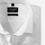 Ne. six super slim, poslovna košulja, urban kent, svijetlo bež OLYMP FZJ6Z279 odjeća - Image 2