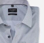 Ne. six super slim, poslovna košulja, urban kent, taupe OLYMP FZJ6Z184 odjeća - Image 2