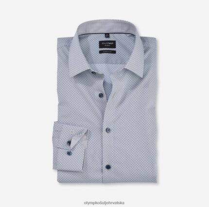 Ne. six super slim, poslovna košulja, urban kent, taupe OLYMP FZJ6Z184 odjeća