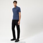 peta razina ležernog kroja, polo, indigo OLYMP FZJ6Z2158 odjeća - Image 2