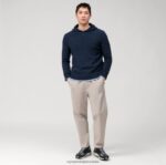 casual pletena majica, marine OLYMP FZJ6Z1909 odjeća - Image 2