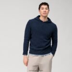 casual pletena majica, marine OLYMP FZJ6Z1909 odjeća