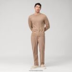 casual pulover od pletiva, bež OLYMP FZJ6Z1772 odjeća - Image 2