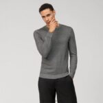 casual pulover od pletiva, kamen OLYMP FZJ6Z1766 odjeća