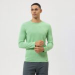 casual pulover od pletiva, svijetlo zelene boje OLYMP FZJ6Z1839 odjeća