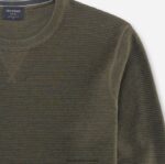 casual pulover od pletiva, tamno zelene boje OLYMP FZJ6Z1860 odjeća - Image 2