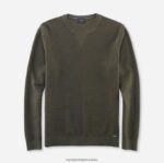 casual pulover od pletiva, tamno zelene boje OLYMP FZJ6Z1860 odjeća