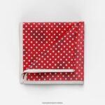 džepni kvadrat 30x30 cm, crveni OLYMP FZJ6Z2600 pribor