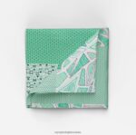 džepni kvadrat 30x30cm, limeta zelena OLYMP FZJ6Z2596 pribor