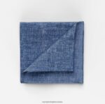 džepni kvadrat 30x30cm, marine OLYMP FZJ6Z2557 pribor